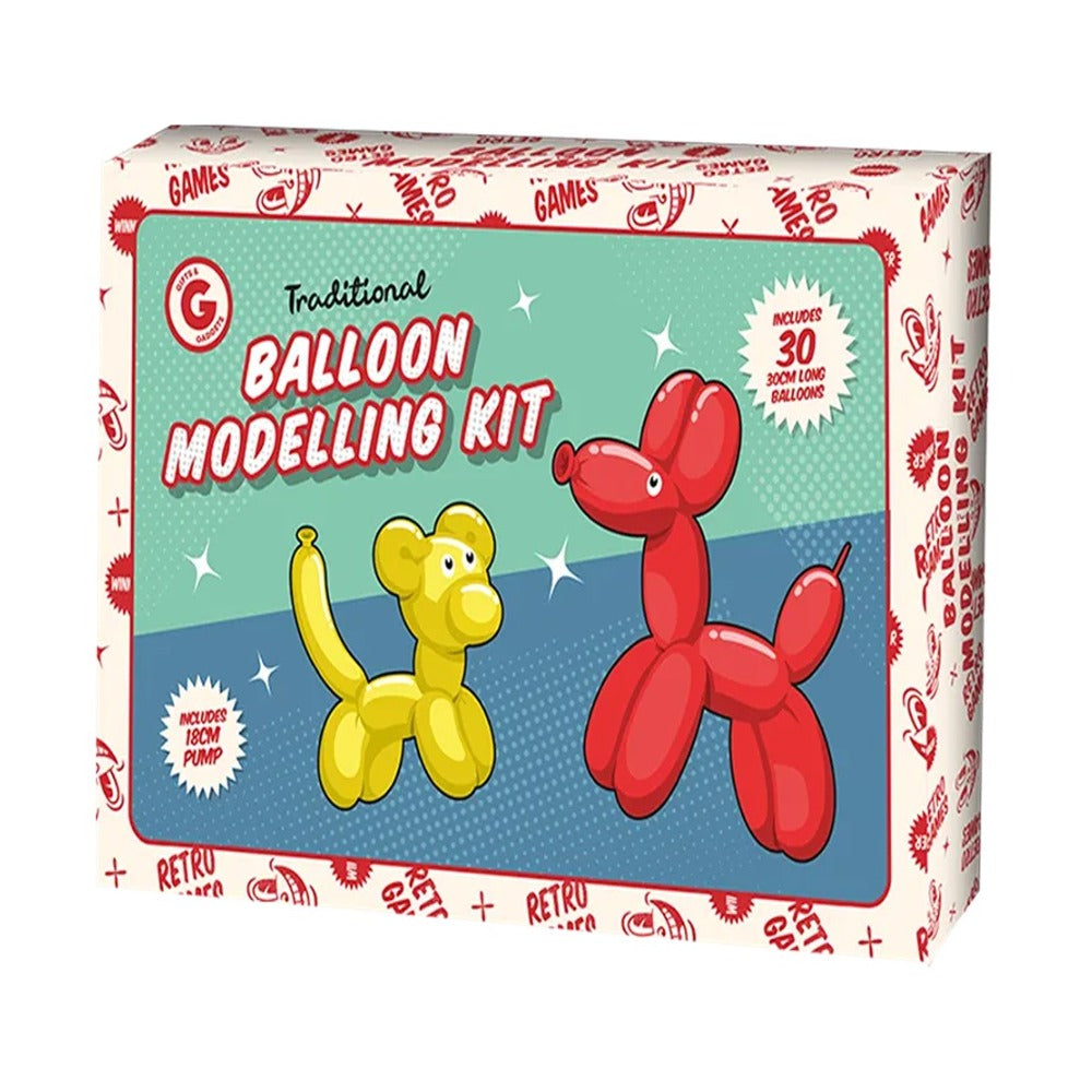 Balloon Modelling Kit Party Set | 30 Modelling Balloons, 18cm Pump