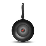 Tower Smart Start Nonstick 28cm Wok | Colour-Changing Heat Indicator