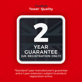 Tower Smart Start Nonstick 28cm Wok | Colour-Changing Heat Indicator