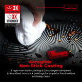 Tower Smart Start Nonstick 28cm Wok | Colour-Changing Heat Indicator