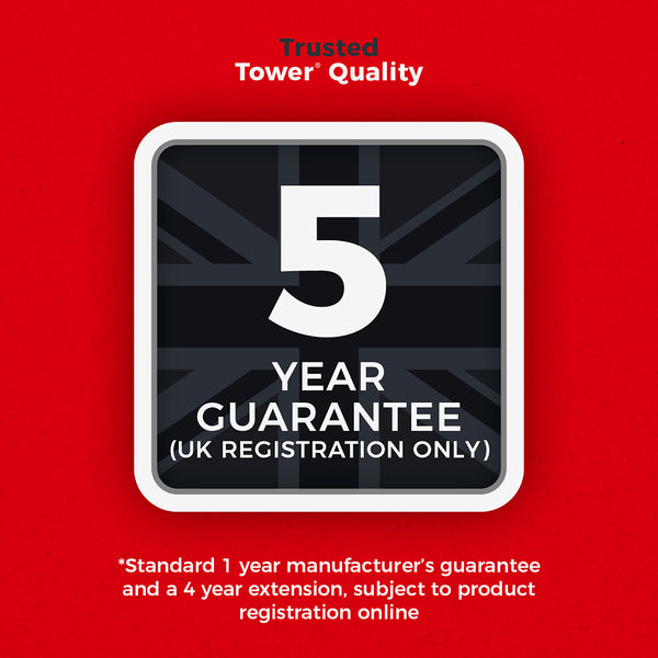 Tower Smart Start 28cm Nonstick Frying Pan | Heat Indicator, Riveted Handle