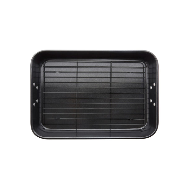 Tower Non-Stick Roasting Tray Roaster | Removable Raised Rack