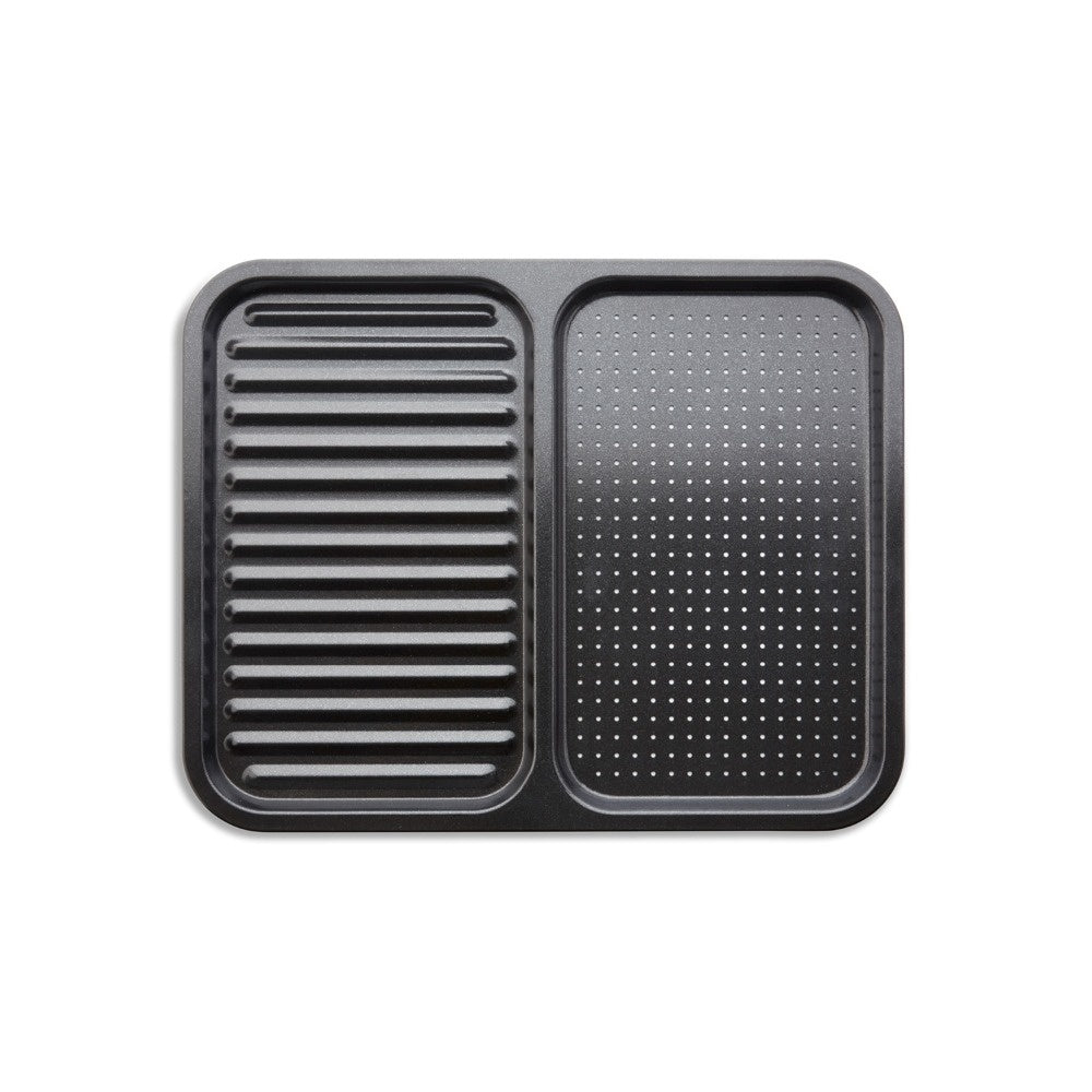 Tower Divided Crisper Tray - Dual-Compartment
