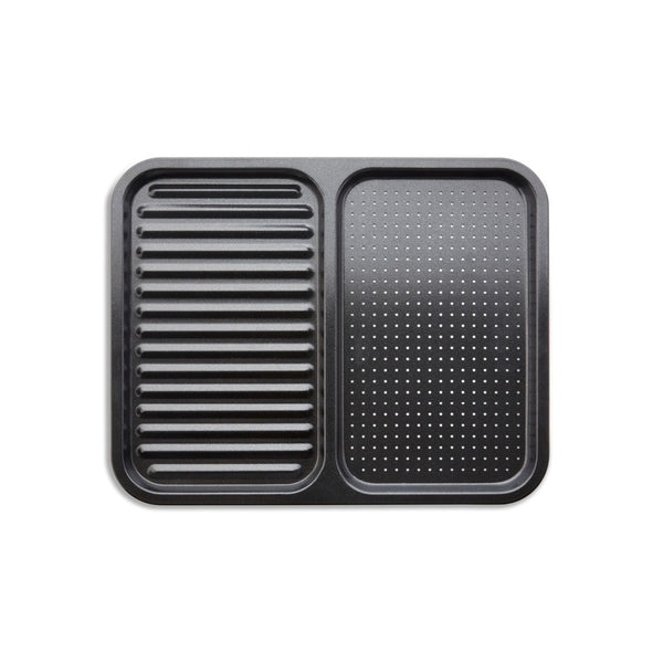 Tower Divided Crisper Tray - Dual-Compartment
