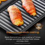 Tower Divided Crisper Tray - Dual-Compartment
