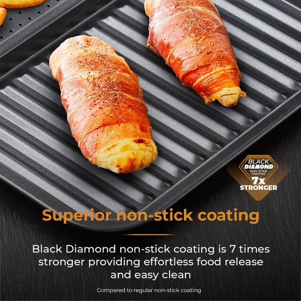 Tower Divided Crisper Tray - Dual-Compartment