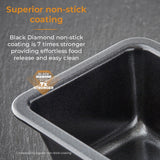 Tower 1lb Non-Stick Loaf Pan | Deep Rectangular, Reinforced Rim