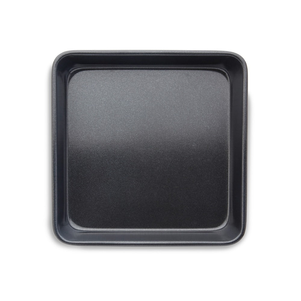 Tower Deep-Sided Square Non-Stick Baking Pan | Dark Finish, Rolled Rim