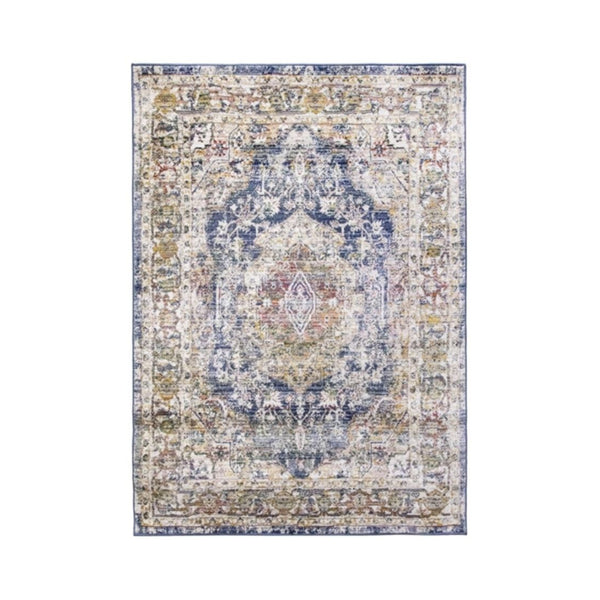  Boho Medallion Blue Rug | 200 x 300cm