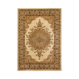  Classique Medallion Ivory Rug | 200 x 300cm