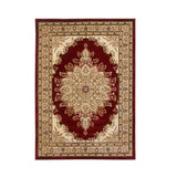  Classique Medallion Area Rug | Red 200 x 300cm