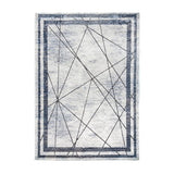  Glitz Art Deco Blue Rug | 200 x 300cm