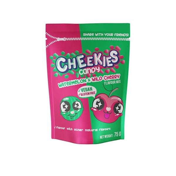 Cheekies Watermelon & Wild Cherry Candy | 75g