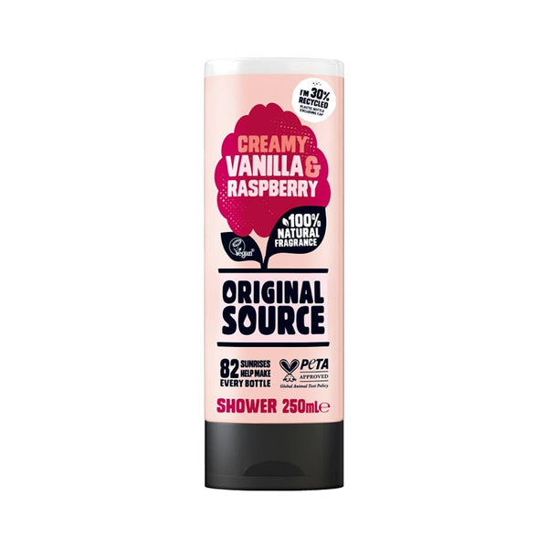 Original Source Creamy Vanilla & Raspberry Shower Gel | 250ml