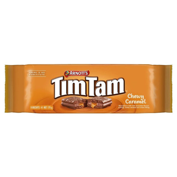 Tim Tam Chewy Caramel Biscuits | 9 Pack