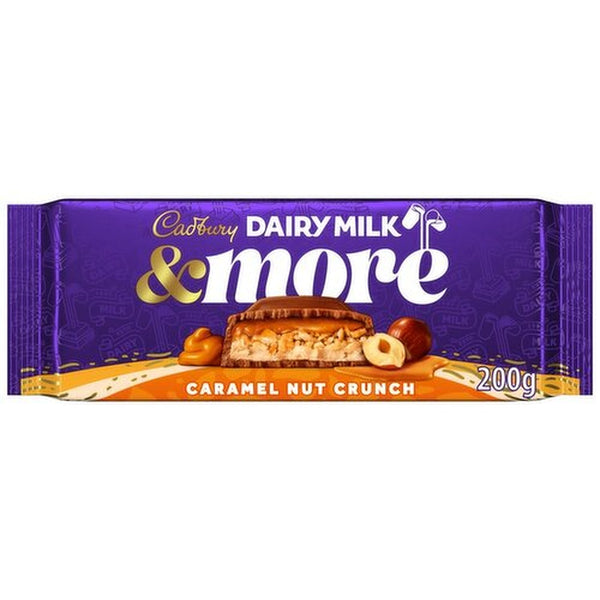 Cadbury's Dairy Milk & More Caramel Nut Crunch | 200g