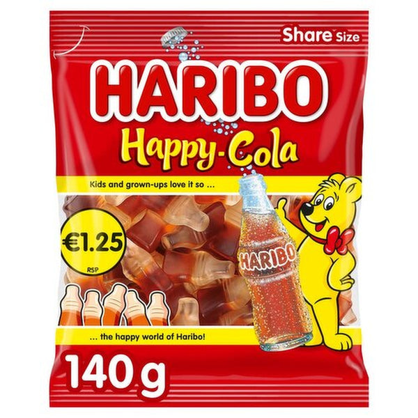 Haribo Happy Cola Sweets Bag | 140g