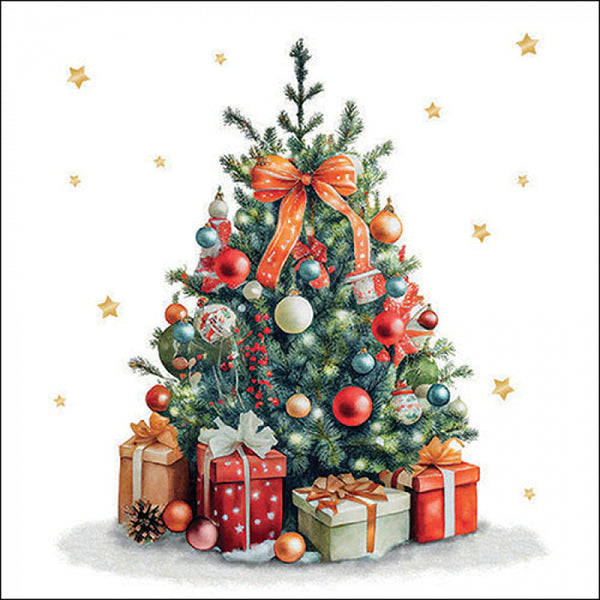 Ambiente Christmas Tree Napkins - 20 Pack