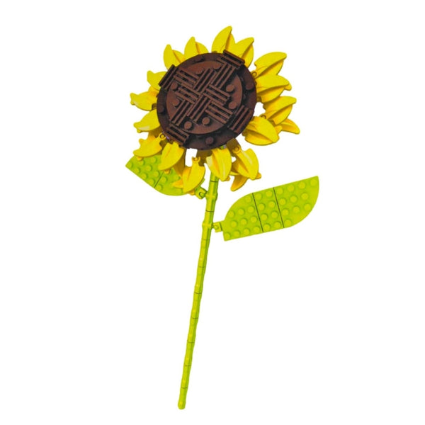 Block Tech Blocks In Bloom Sunflower Building Set 