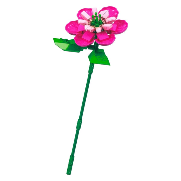 Block Tech Blocks In Bloom Zinnia Building Set