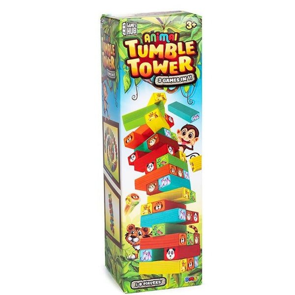 Games Hub Animal Tumble Tower Game 