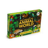 Race Around The Animal World Trivia Board Game | Educational Wildlife