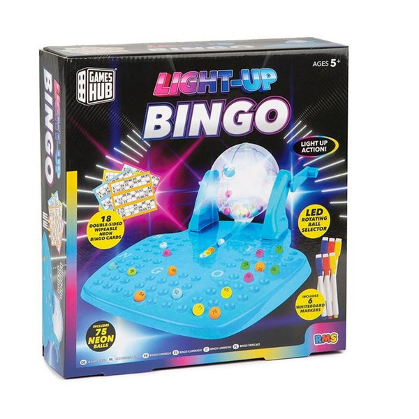 Games Hub LED Light-Up Bingo Game 