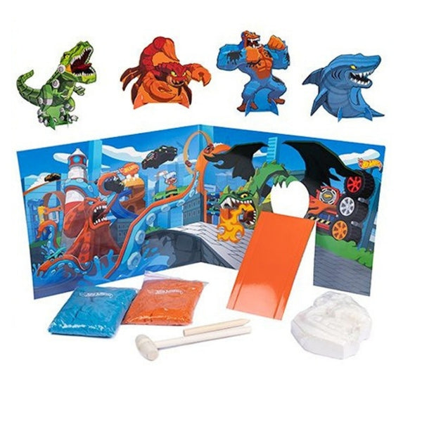 Hot Wheels Creative Dig Kit with Sand 