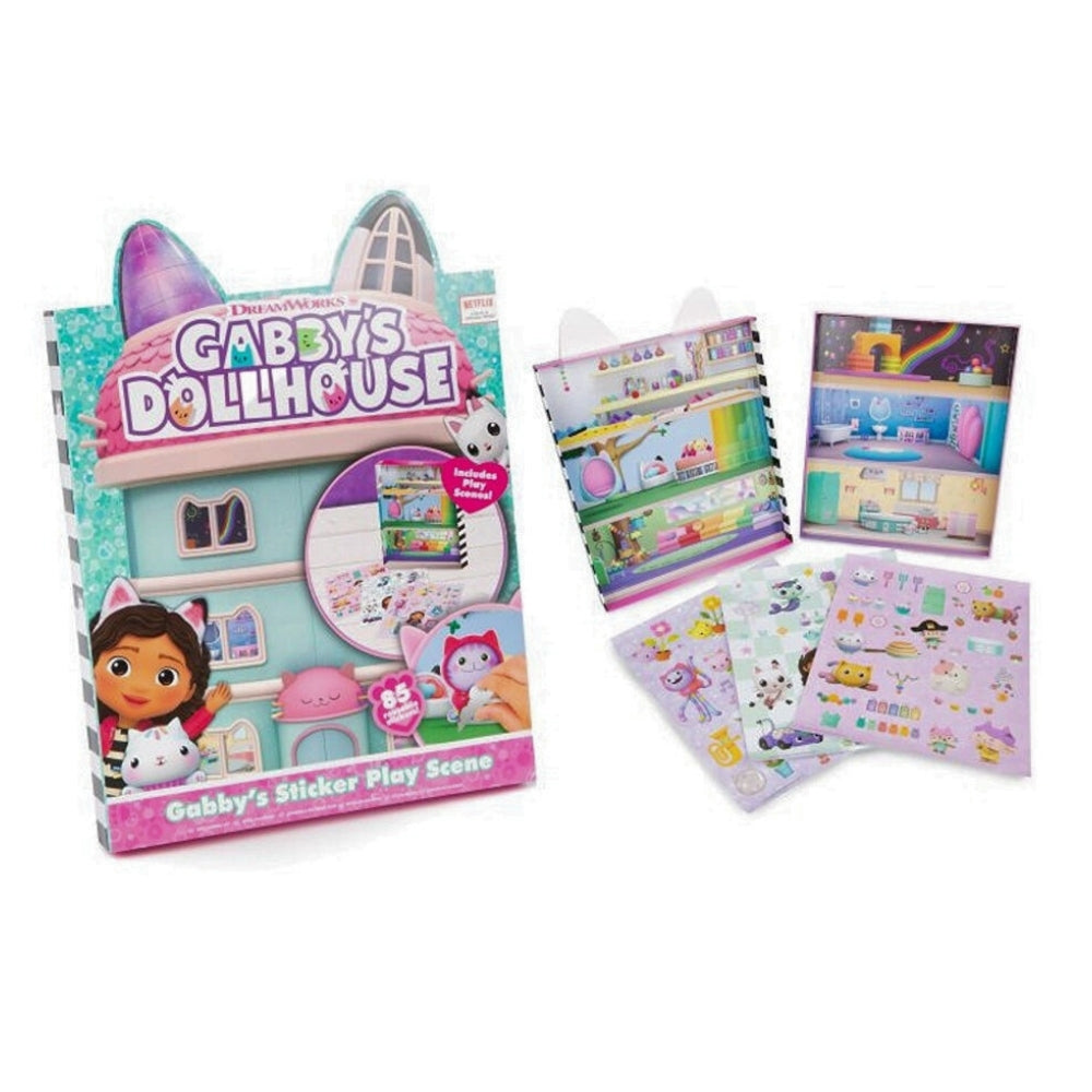 Dreamworks Gabby's Dollhouse Interactive Play Scene Set