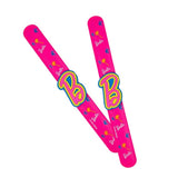 Barbie Bold Pink Silicone Snap Band 