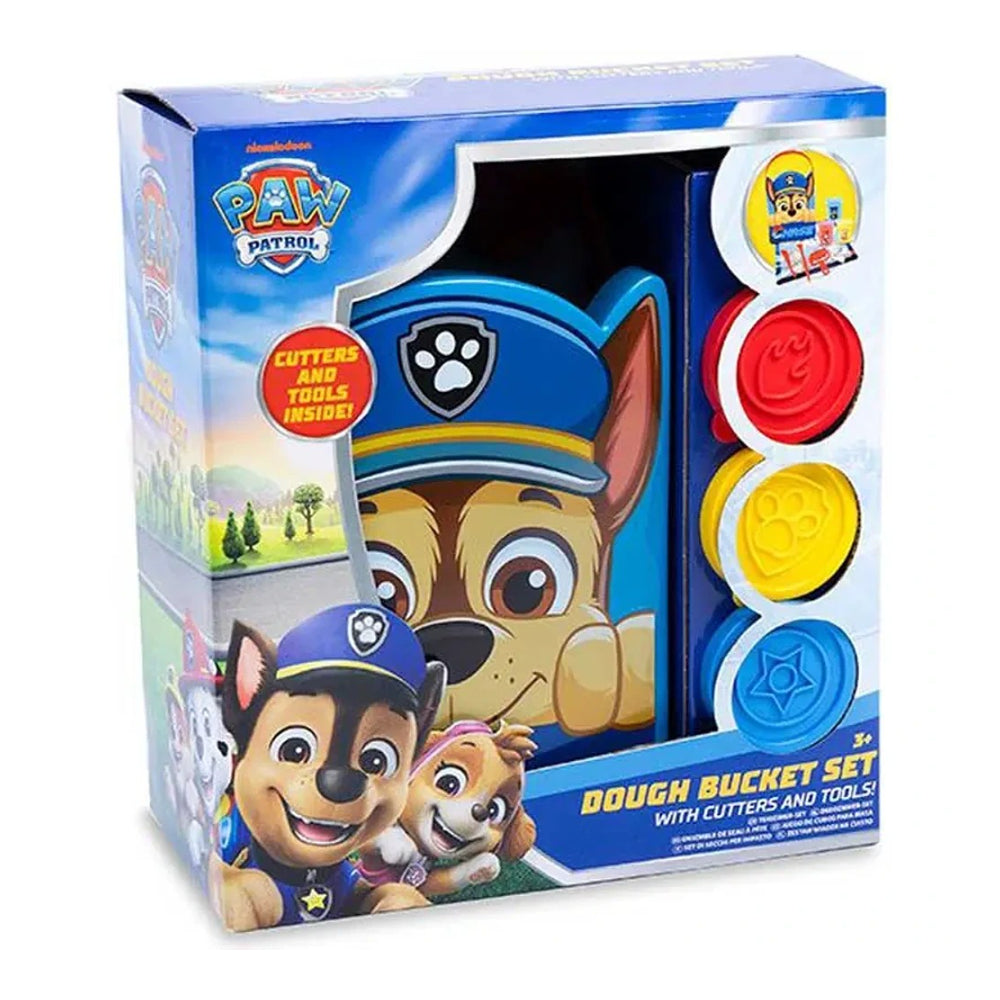 PAW Patrol Dough Bucket Play Set | 3 Dough Pots, Tools, Assorted Designs