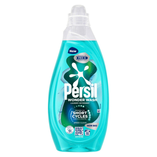Persil Wonder Wash Non-Bio Liquid Detergent | Short Cycle & Cold Water Effective