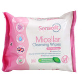 Sensoft Micellar Facial Cleansing Wipes | 25 Pack