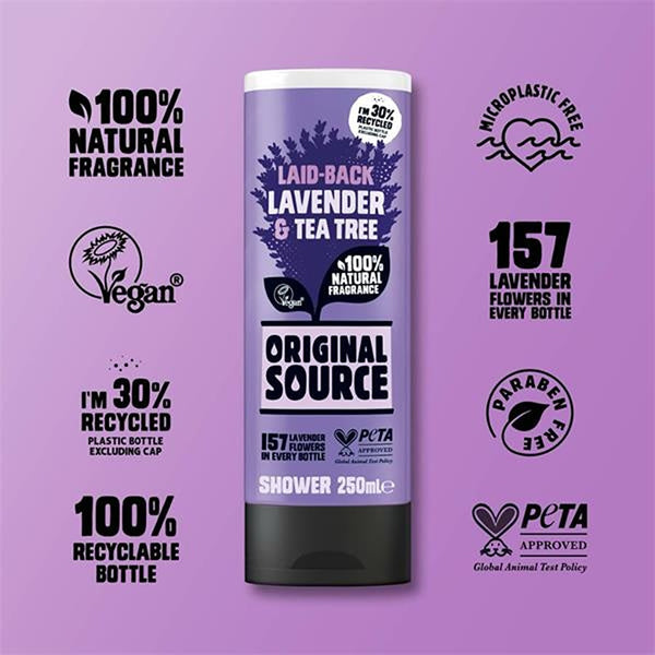 Original Source Lavender & Tea Tree Shower Gel | 250ml