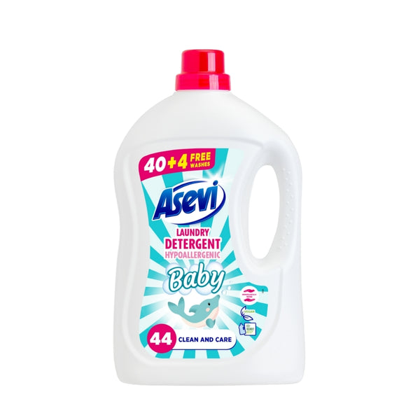 Asevi Baby Laundry Detergent | Hypoallergenic | 44 Washes
