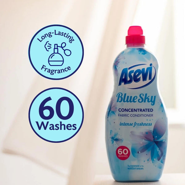 Asevi Blue Fabric Conditioner | 60 Washes