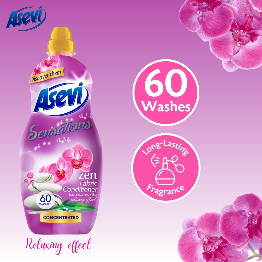 Asevi Fab Soft Zen Fabric Softener | 60 Washes