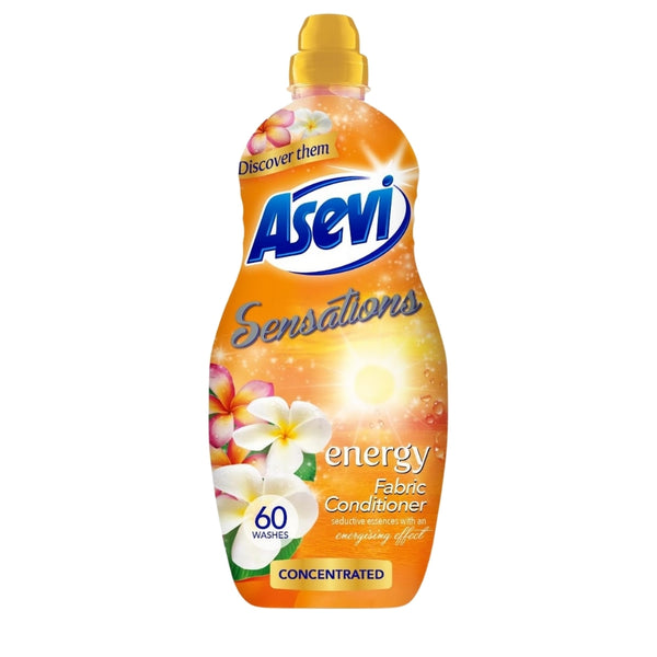 Asevi Sensations Fab Soft Energy Fabric Conditioner | 60 Washes