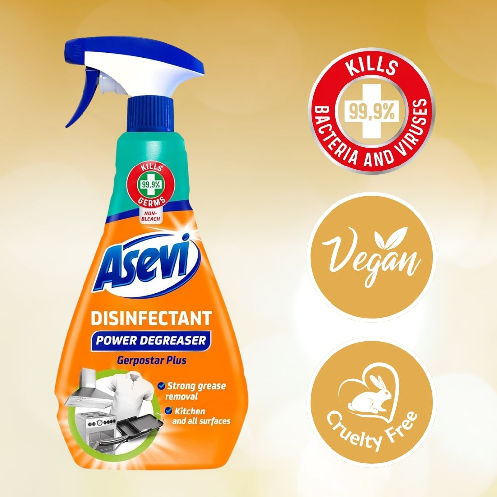 Asevi Germ-Killing Degreaser Trigger Spray | 750ml