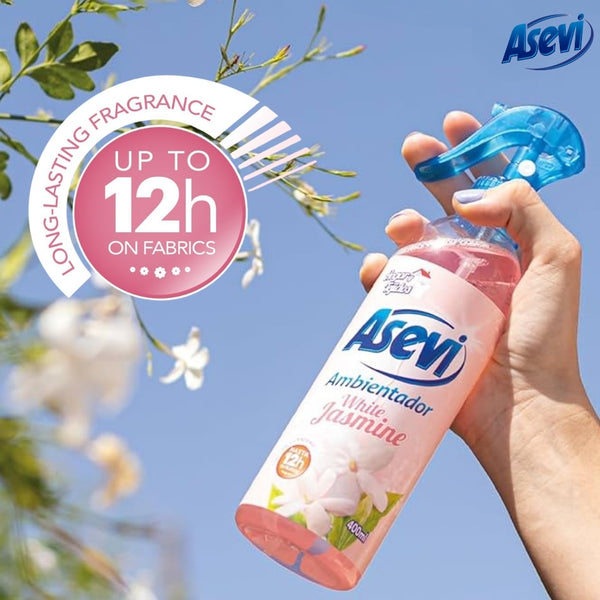 Asevi White Jasmine Air & Fabric Fresh Spray | 400ml