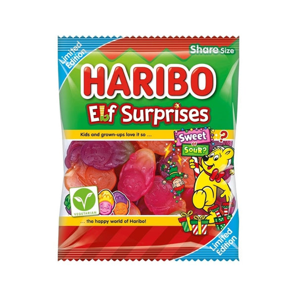 Haribo Elf Surprises Gummy Sweets | 160g, Limited Edition, Vegetarian