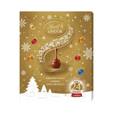 Lindt Lindor Assorted Mini Chocolate Truffles Advent Calendar | 24 Doors, 117g