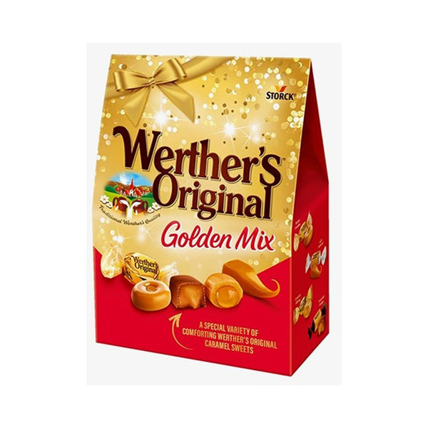 Werthers Golden Mix Assorted Caramels | 340g, Gift Box, Individually Wrapped