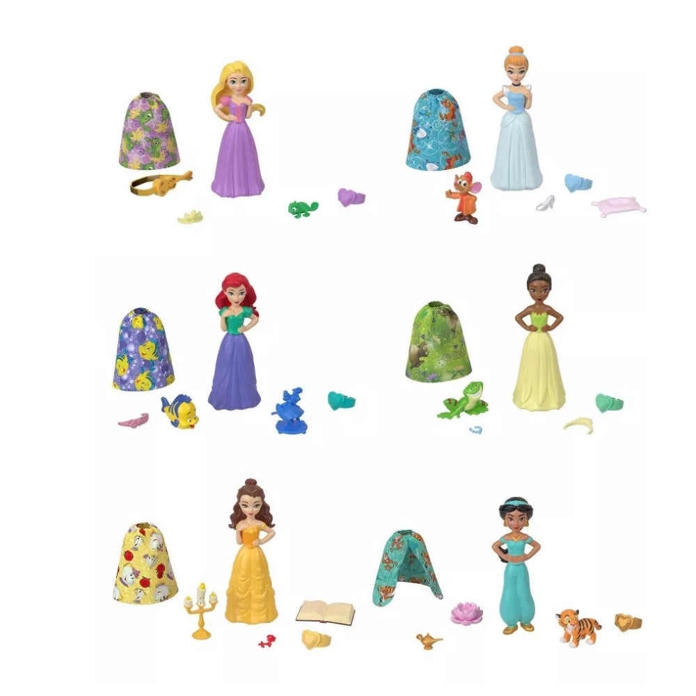 Disney Princess Royal Colour Reveal Small Doll 