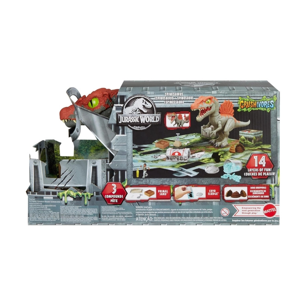 Jurassic World Crushivores Spinosaurus Toy 