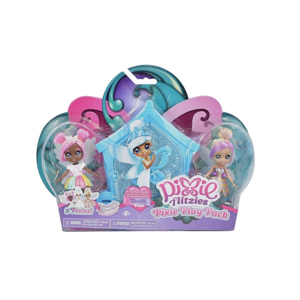 Pixie Flitzies Multipack & House Tooth Fairy Set