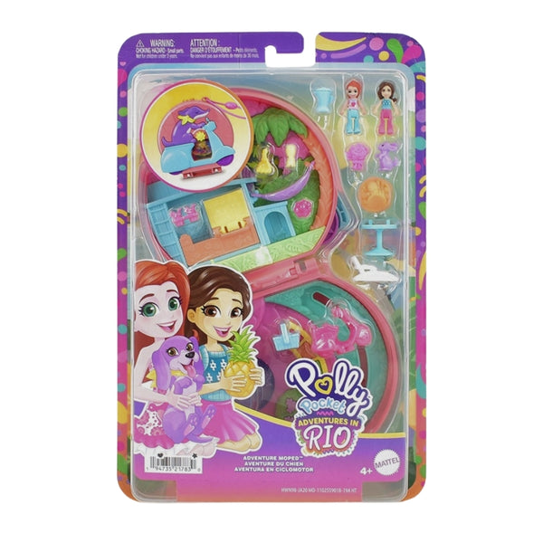 Polly Pocket Adventure Moped Playset 