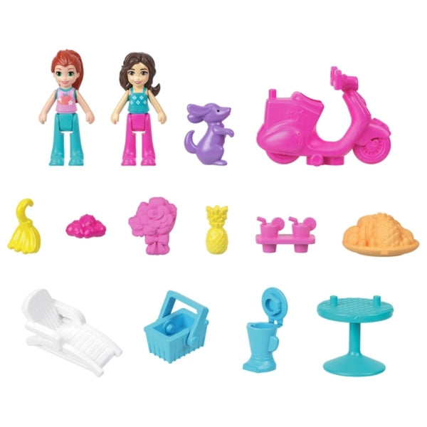 Polly Pocket Adventure Moped Playset 