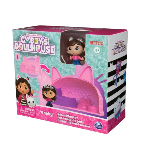 dreamworks gabbys dollhouse meo-mazing mini figure playset