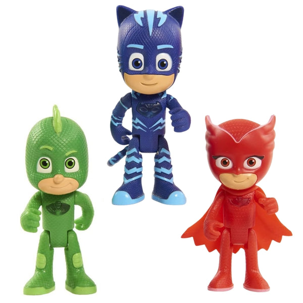 pj masks assorted light up figures with wristband pack 